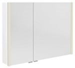 ALIX galerka s LED osvětlením 96x70x17,5cm, bílá AX196-0030