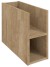 LOREA skříňka spodní policová 20x44x51,2cm, dub alabama LE020-2222