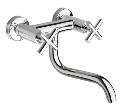 AXIA nástěnná baterie, chrom 506S