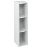 ESPACE otevřená policová skříňka 20x94x22cm, bílá ESC130-3030