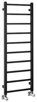 METRO LIGHT otopné těleso 400x1140 mm, černá mat IR445TB