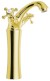 ANTEA stojánková umyvadlová baterie vysoká s výpustí, výška 245mm, zlato 3175L