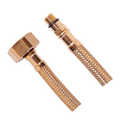 Flexibilní nerezová hadice M10x3/8