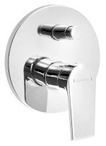 KAI podomítková sprchová baterie, 2 výstupy, chrom KA42