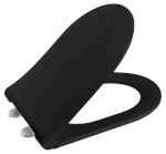 100787-110 (45632) WC sedátko, SLIM, Soft Close, černá mat 100787-110