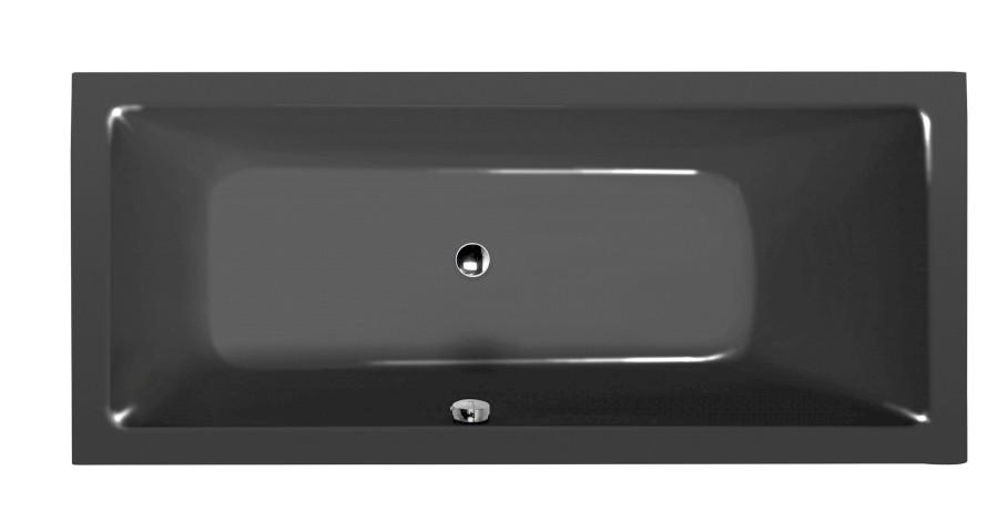 MIMOA obdélníková vana 170x80x39cm, šedá 71713.30