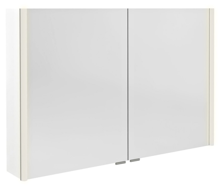 ALIX galerka s LED osvětlením, 106x70x17,5cm, bílá AX106-0030