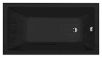 71722.21 (21853) NOEMI obdélníková vana 160x80x39cm, černá mat 71722.21