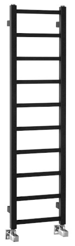 METRO LIGHT otopné těleso 300x1140 mm, černá mat IR444TB