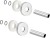 Set krycích rozet, nerez mat CP6535