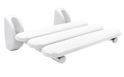 HANDICAP sklopné sedátko do sprchového koutu, 36x25cm, bílá A140101