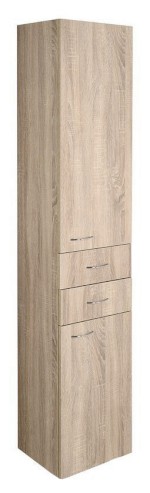 ZOJA/KERAMIA FRESH skříňka vysoká 35x184x29cm, dub platin 51222