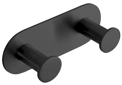 X-ROUND BLACK samolepící dvojháček, černá mat XR220B