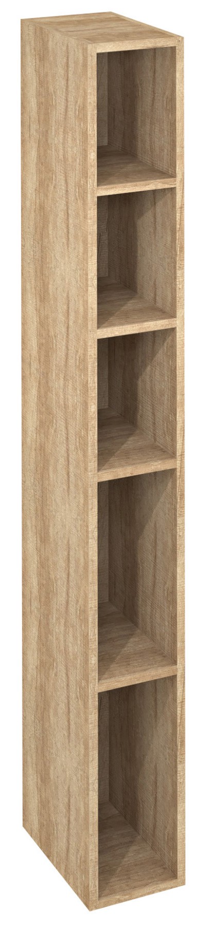 ESPACE otevřená policová skříňka 20x172x32cm, dub alabama ESC100-2222