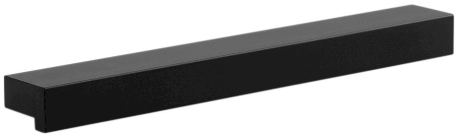 10099 (53666) ZINA úchytka, 126/96mm, černá mat 10099