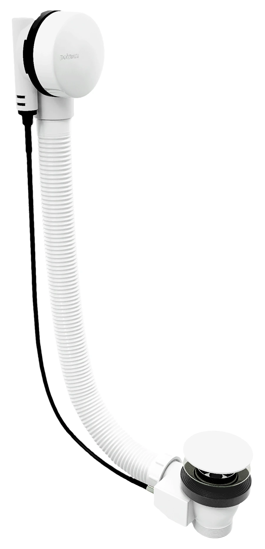 71854.10 (53687) Vanová souprava, bovden, délka 1000mm, zátka 72mm, bílá 71854.10