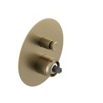 ULTRAMIX tělo podomítkové sprchové baterie, 2 výstupy, zlato mat UT042G-1