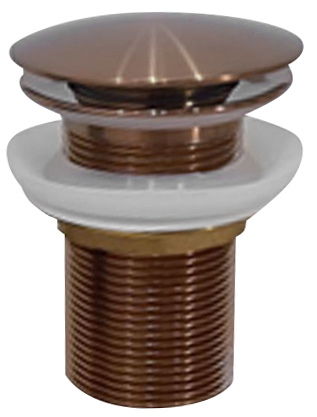 AURUM umyvadlová výpust  5/4“, click-clack, měď mat ND-AU300