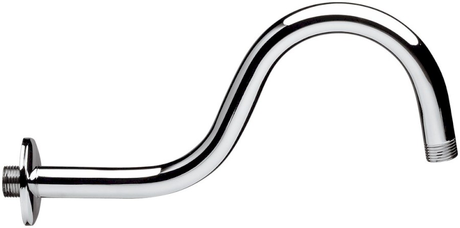 Sprchové ramínko kulaté tvar S, 300mm, chrom BR551