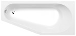 TIGRA R asymetrická vana 150x75x46cm, bílá 72933