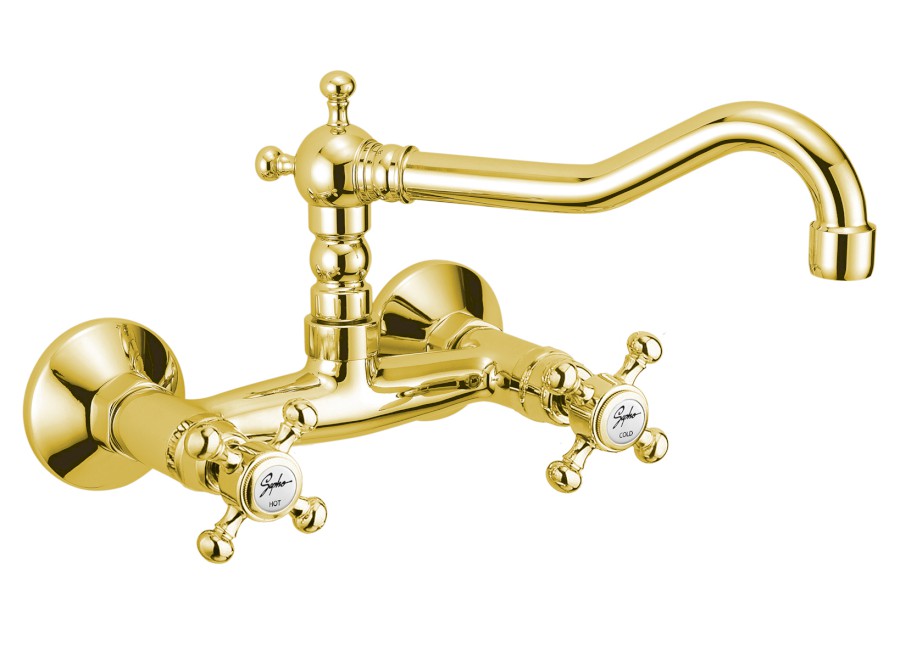 3365 (55514) ANTEA nástěnná baterie, horní ramínko, zlato 3365