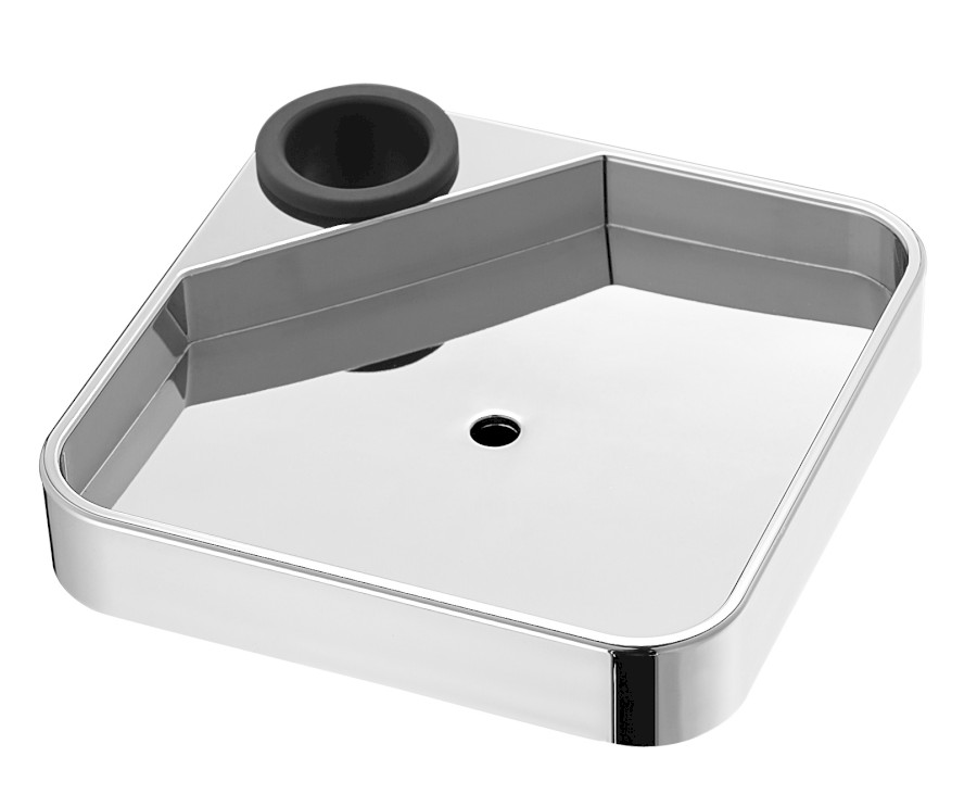 Police na sprchovou tyč 19, 22, 25mm, ABS/chrom SK090