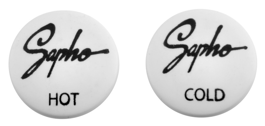 ANTEA označení teplé a studené vody, pár, AJ (Hot+Cold) NDANTEA-HOT+COLD