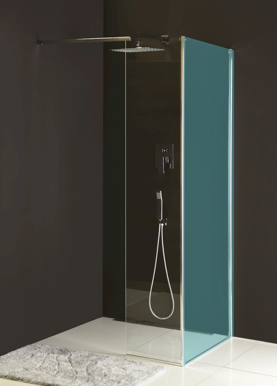MODULAR SHOWER pevný panel k instalaci na stěnu modulu MS2, 1200 mm, pravý MS2B-120R