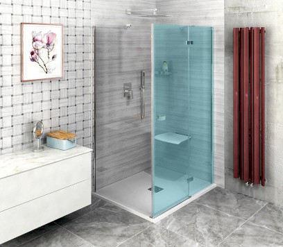 FORTIS boční stěna 1000mm, čiré sklo FL3510