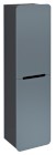 KERALA skříňka vysoká 38x143x32cm, 2x dvířka, levá/pravá, siena/antracit matný KR350-4234