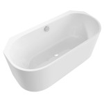 33611MAL (60998) ASTRA AL MONOLITH rohová vana 160x75x60cm, bílá 33611MAL