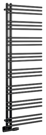 PS415B (52303) POSEIDON otopné těleso 450x1540mm, černá mat PS415B