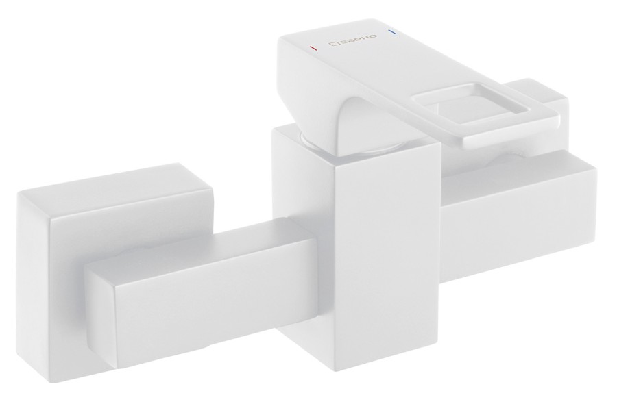 FORATA nástěnná sprchová baterie, bílá mat FT011/14