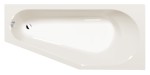 TIGRA R asymetrická vana 170x80x46cm, ivory 90611.40