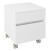 AVICE skříňka na kolečkách, 2x zásuvka 45x57x48,5cm, bílá AV063-3030