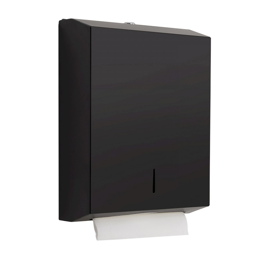 2460 (58964) Zásobník na papírové ručníky 282x364x105mm, černá mat 2460