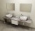 AVICE deska pod umyvadlo 230x50cm, tl.5cm, cement AV237
