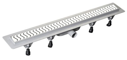 SCENE podlahový žlab s nerezovým roštem, L-720mm, DN40 71676