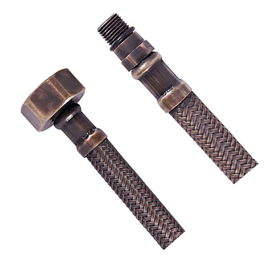 Flexibilní nerezová hadice M10x3/8