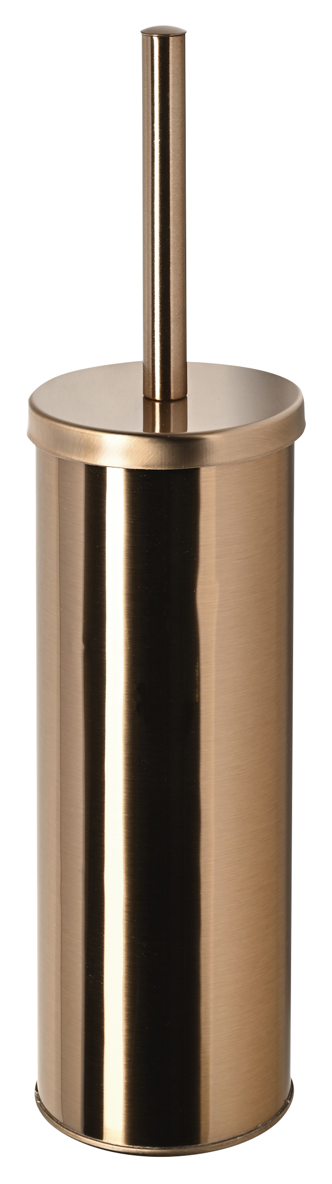XJ012PG (61808) X-ROUND COPPER WC štětka na postavení, měď mat XJ012PG