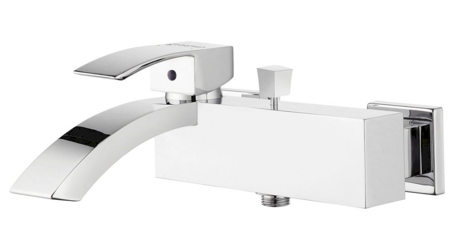 GINKO nástěnná vanová baterie, chrom 1101-10