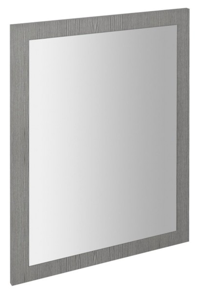 NIROX zrcadlo v rámu 60x80cm, dub stříbrný NX608-1111