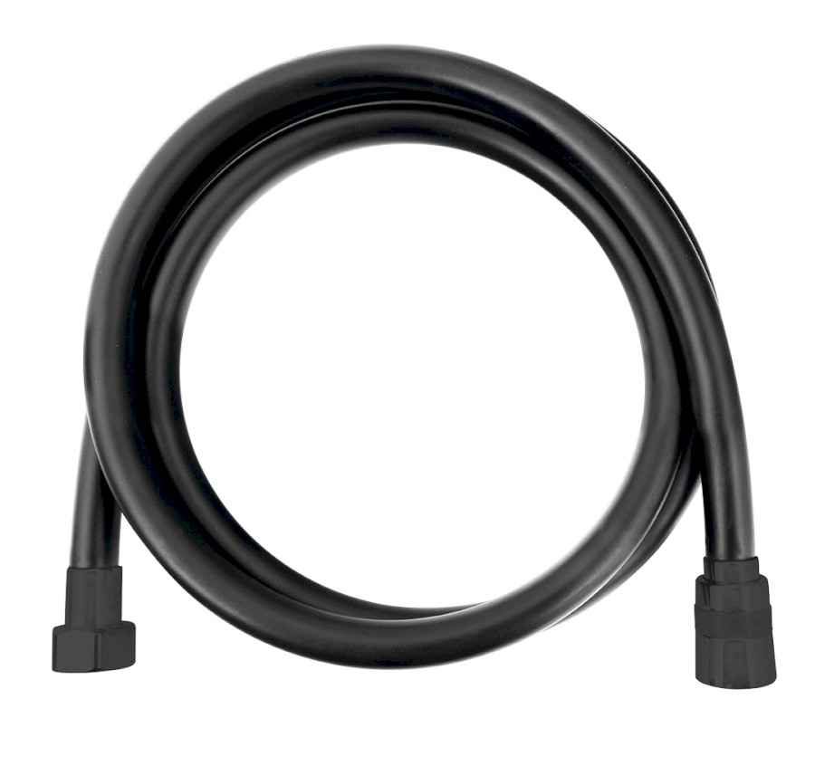 1208-17 (43171) SOFTFLEX plastová sprchová hadice, 150cm, černá mat 1208-17