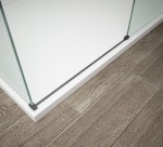 ESCA přetoková lišta 1200mm, černá mat ES7425