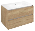 EZ801-2222 (60290) EZARA umyvadlová skříňka 79,8x52x46cm, dub alabama EZ801-2222