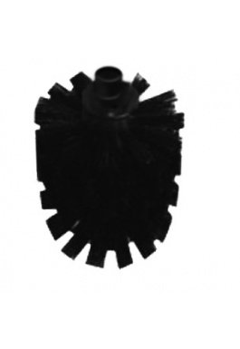 WC kartáč, průměr 70mm, černá NDX308