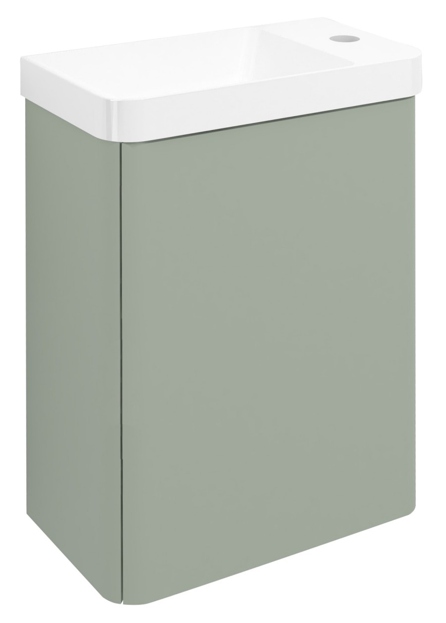 LT113-4444 (60426) ZORBA umyvadlová skříňka 39x50x21,5cm, verde LT113-4444