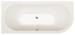 70119.40 (54879) VIVA L asymetrická vana 175x80x47cm, ivory 70119.40