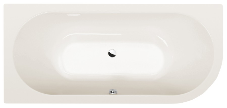 70119.40 (54879) VIVA L asymetrická vana 175x80x47cm, ivory 70119.40