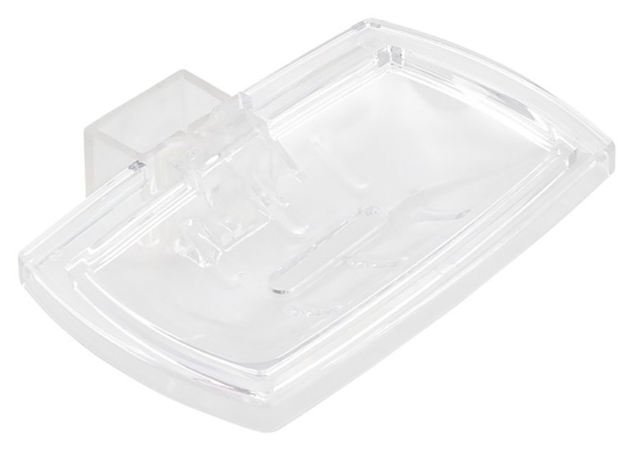 Mýdlenka na sprchovou tyč 30x15mm, plast ND1206-07-1